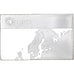 France, Medal, United Nations Flags, Sweden, Silver, AU(55-58)