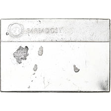 France, Medal, United Nations Flags, Barbados, Silver, AU(55-58)