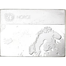 France, Médaille, United Nations Flags, Norway, Argent, SUP