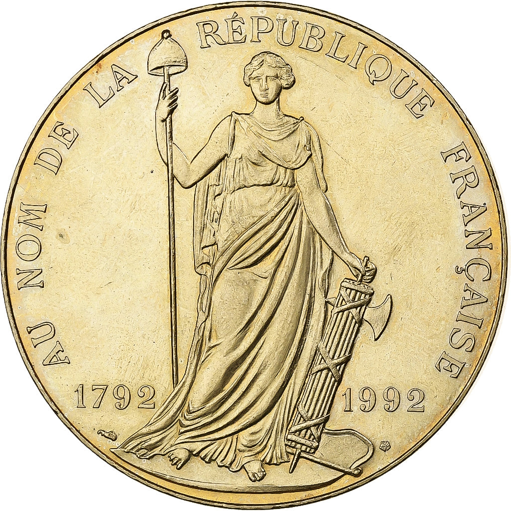 France, Medal, Economie, Finances, Budget, 1992, Copper-nickel, MS(60-62)