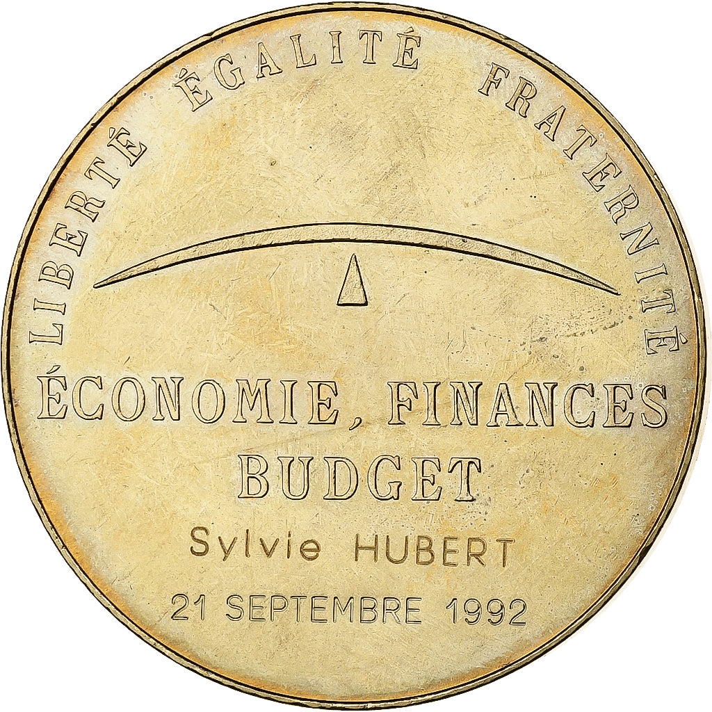 France, Medal, Economie, Finances, Budget, 1992, Copper-nickel, MS(60-62)