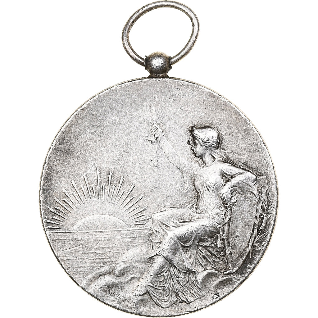 France, Médaille, Fête-Concours de l'Union Podensacaise, 1910, Argent, SUP