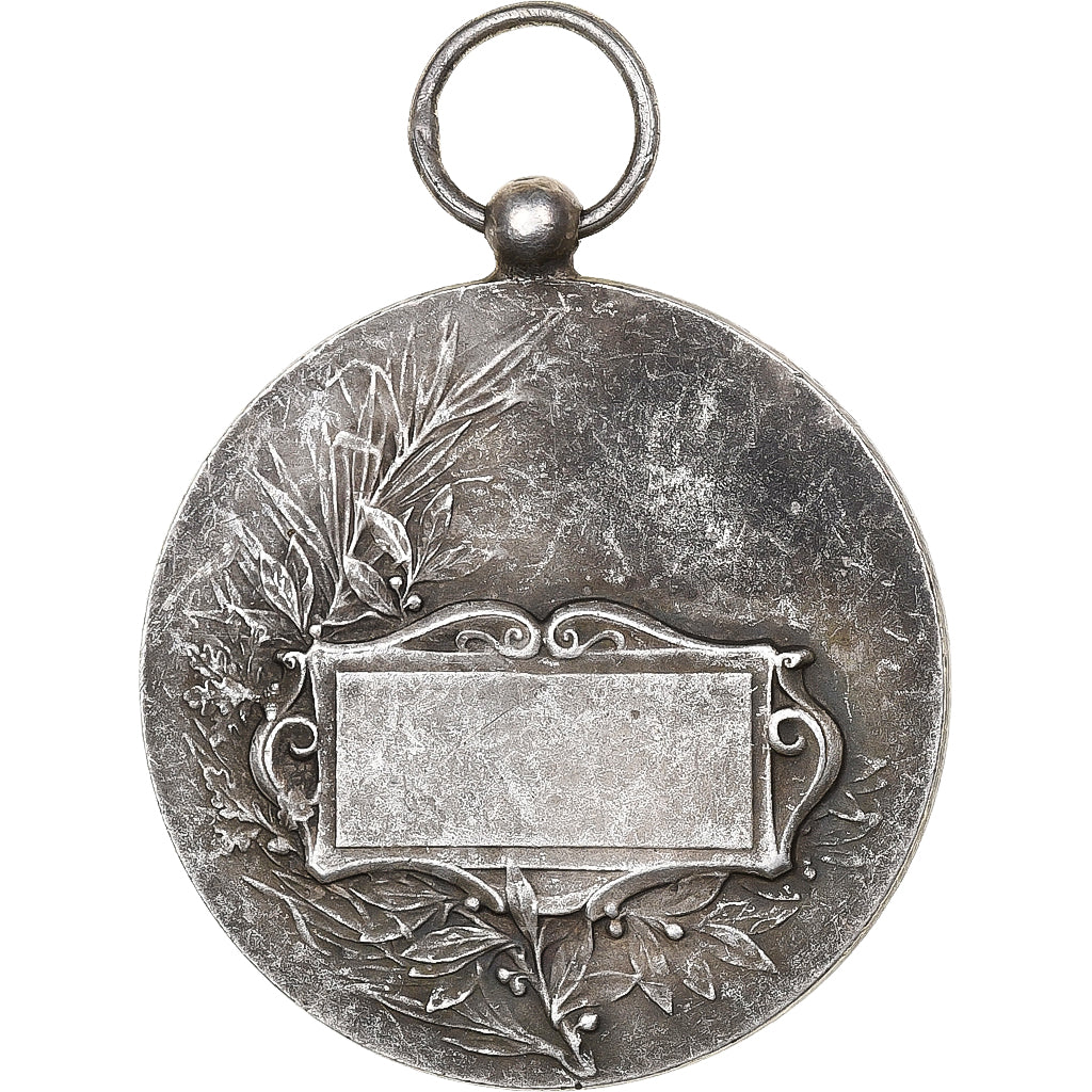 France, Médaille, La Musique, n.d., Bronze argenté, TTB+, Rasumny