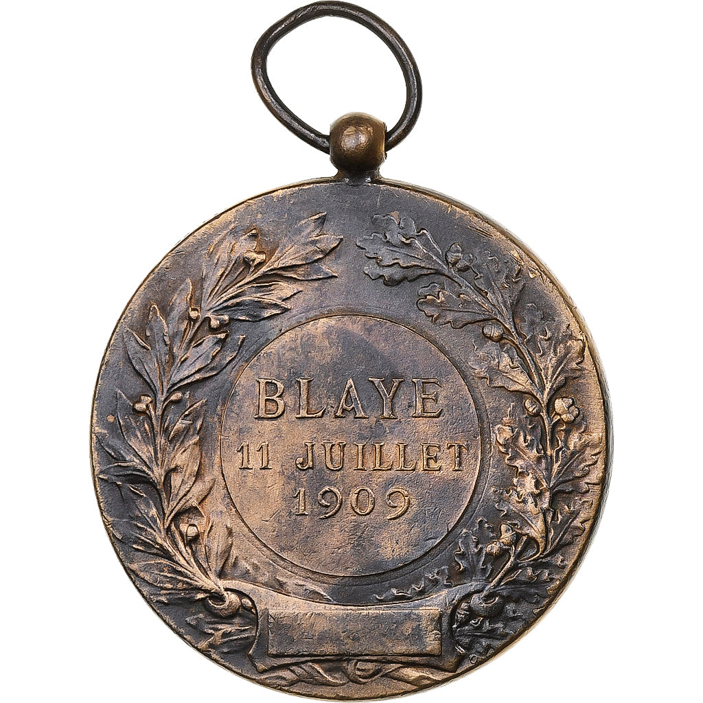 Frankrijk, Medaille, 1909, Bronzen, PR
