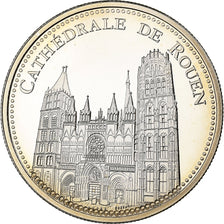 Francja, medal, Trésors du Patrimoine, Cathédrale de Rouen, n.d.