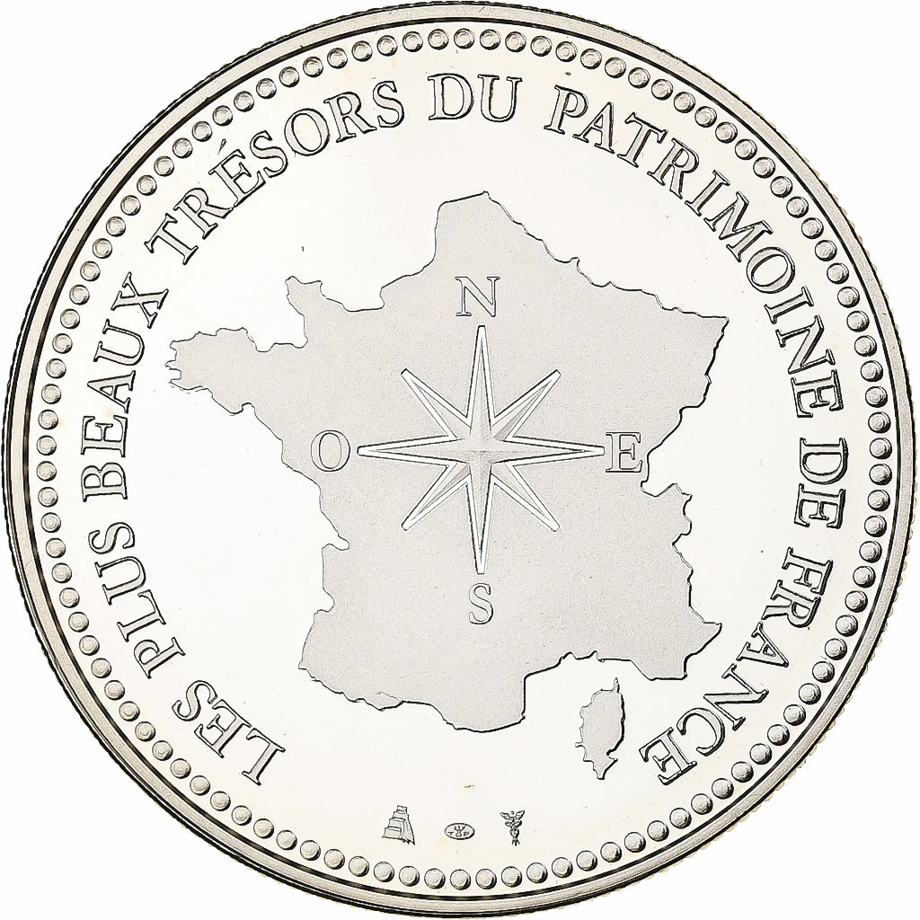 Francja, medal, Trésors du Patrimoine, Cathédrale de Rouen, n.d.