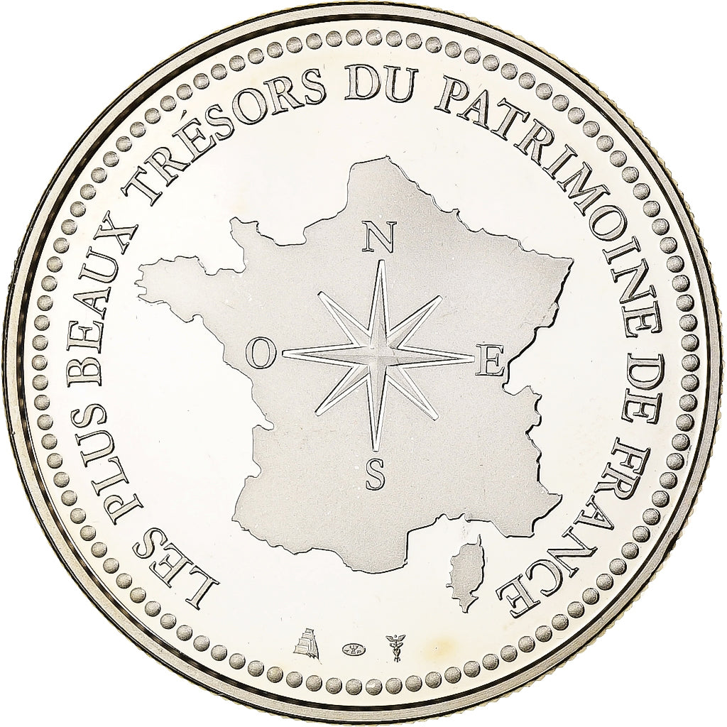Francia, medaglia, Trésors du Patrimoine, Opéra Garnier, n.d., Rame-nichel