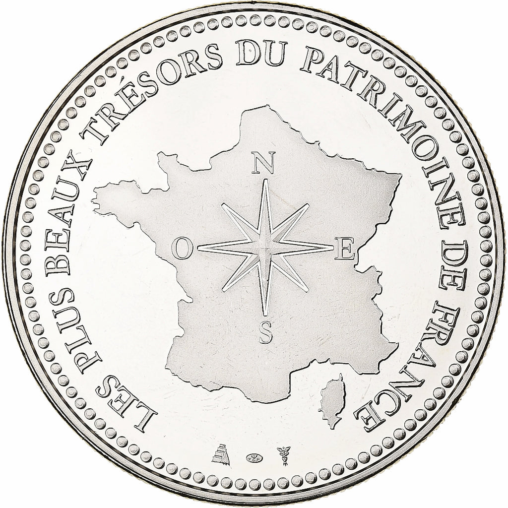 France, Medal, Trésors du Patrimoine, Notre-Dame de Lourdes, n.d.