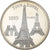 France, Medal, Trésors du Patrimoine, Tour Eiffel, n.d., Copper-nickel