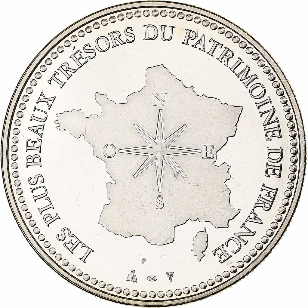 Francia, medaglia, Trésors du Patrimoine, Tour Eiffel, n.d., Rame-nichel, FDC