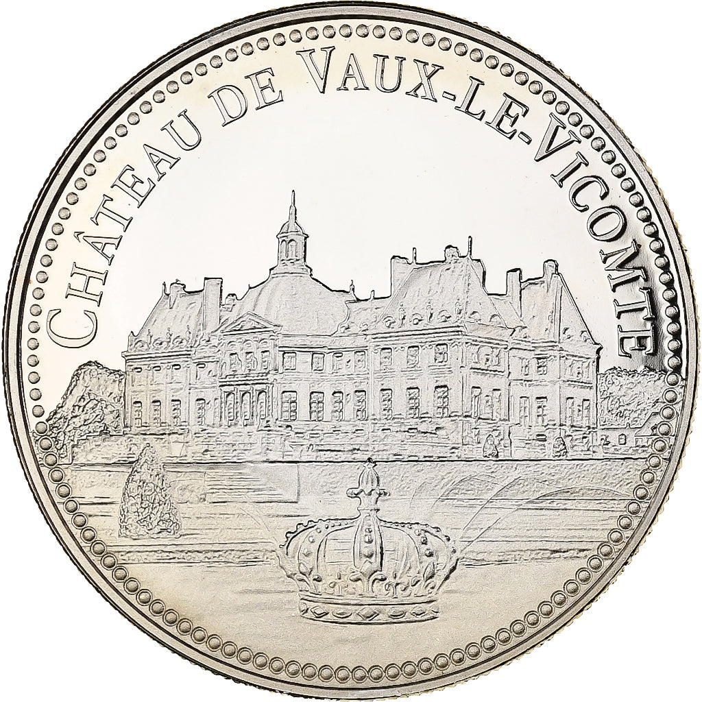 France, Medal, Trésors du Patrimoine, Château de Vaux-le-Vicomte, n.d.