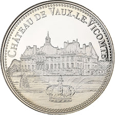 France, Medal, Trésors du Patrimoine, Château de Vaux-le-Vicomte, n.d.