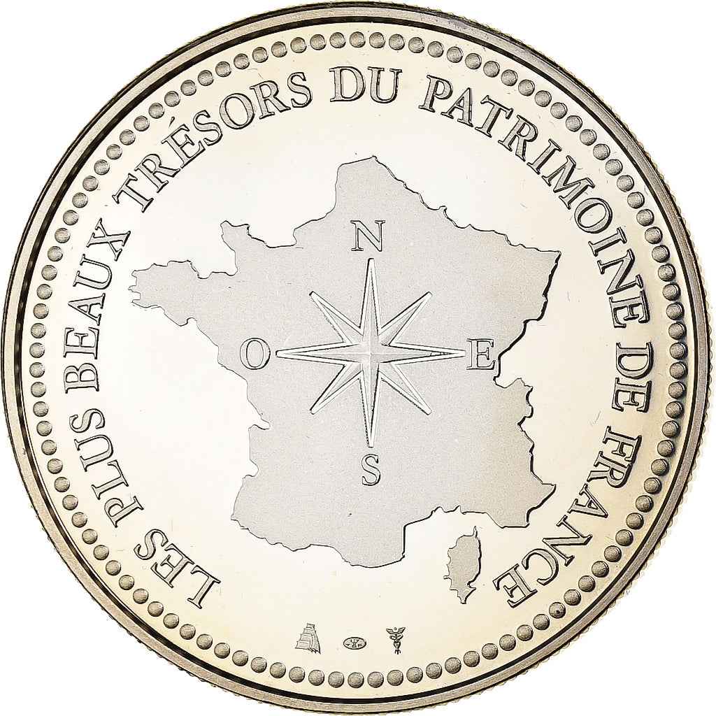 France, Medal, Trésors du Patrimoine, Château de Vaux-le-Vicomte, n.d.