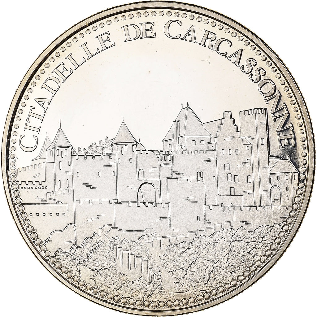 Francia, medaglia, Trésors du Patrimoine, Citadelle de Carcassonne, n.d.
