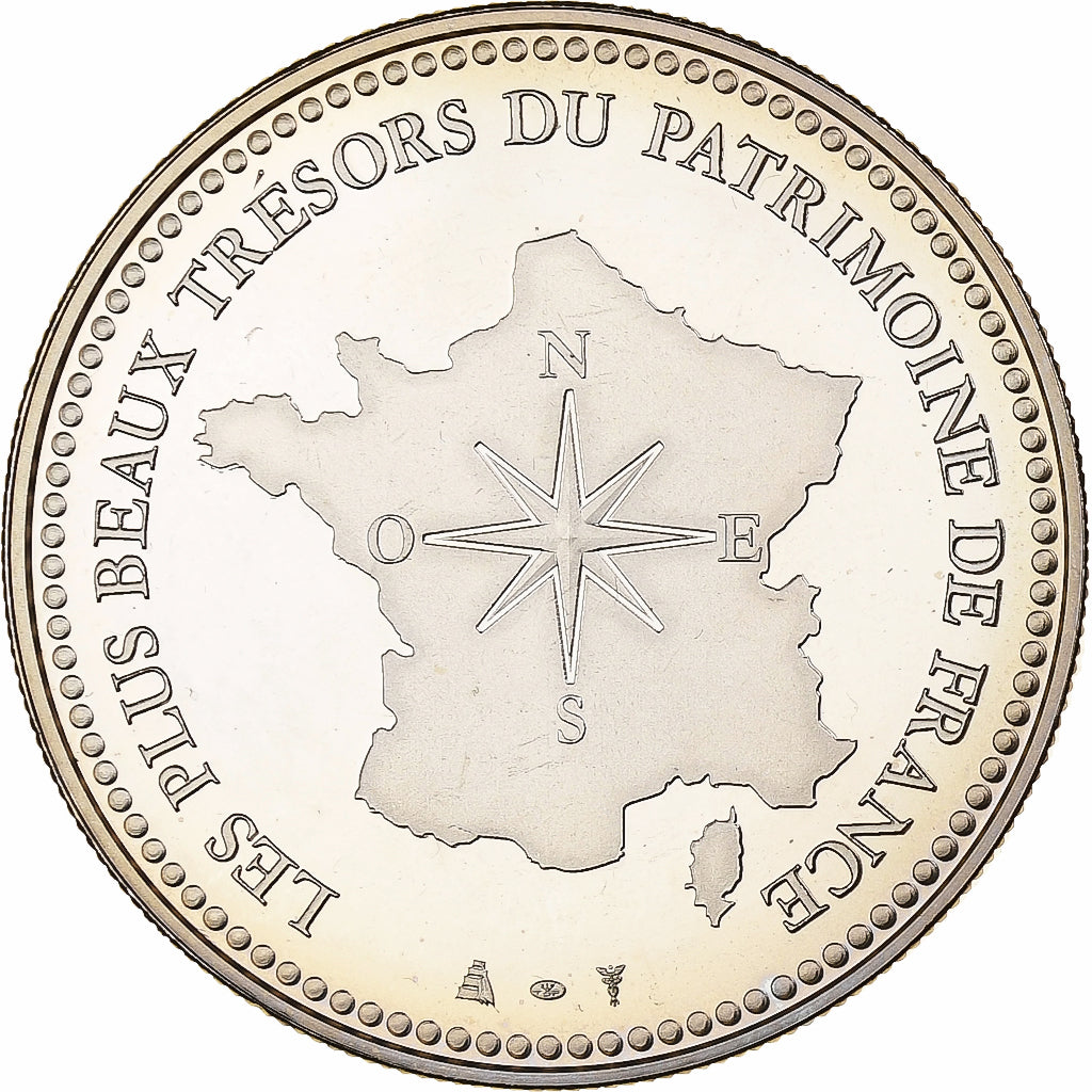Francia, medaglia, Trésors du Patrimoine, Arc de Triomphe, n.d., Rame-nichel