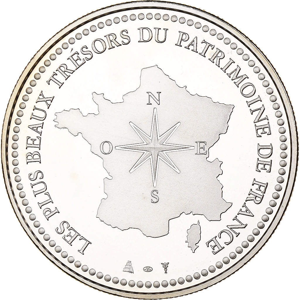 Francia, medaglia, Trésors du Patrimoine, Château de Chambord, n.d.