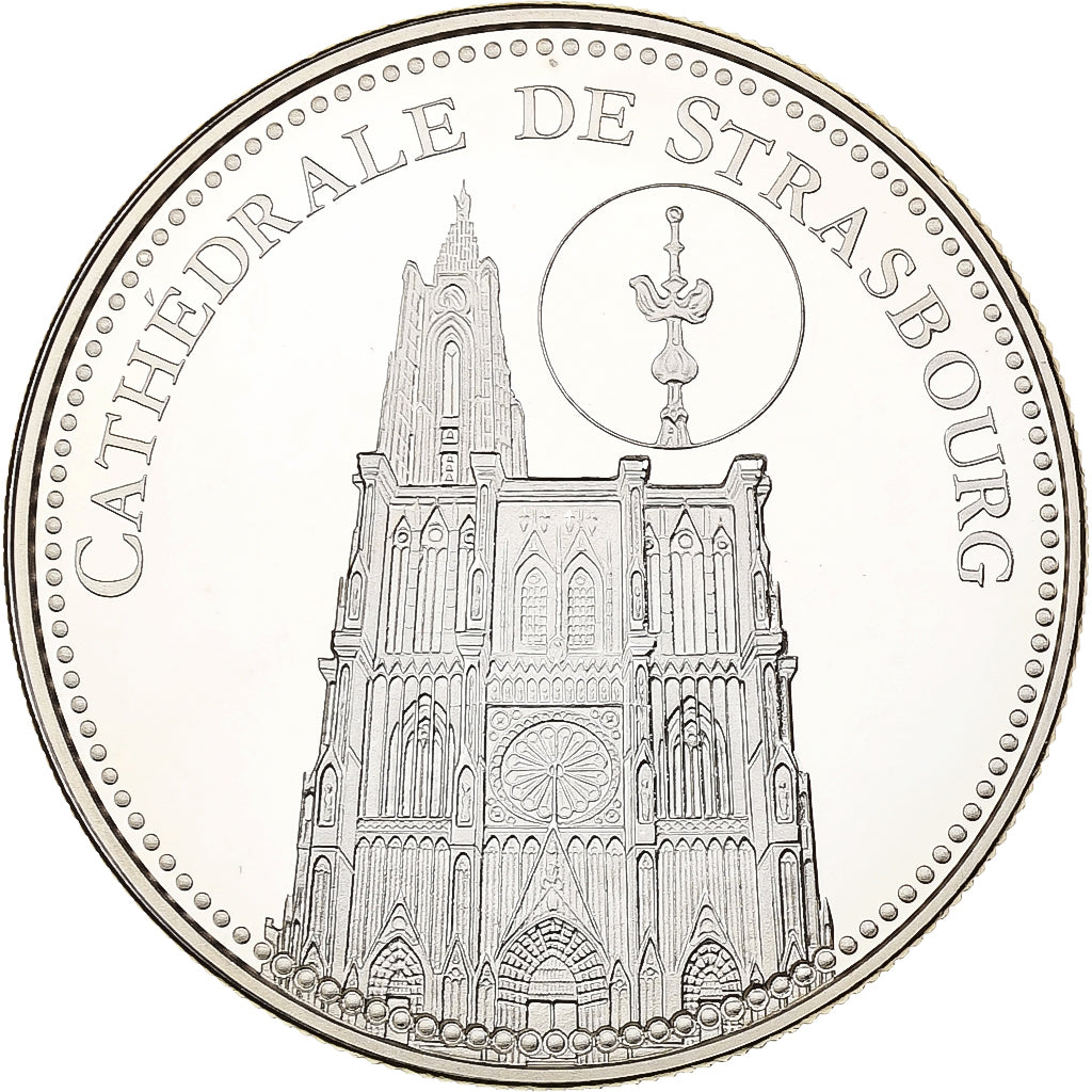 France, Medal, Trésors du Patrimoine, Cathédrale de Strasbourg, n.d.