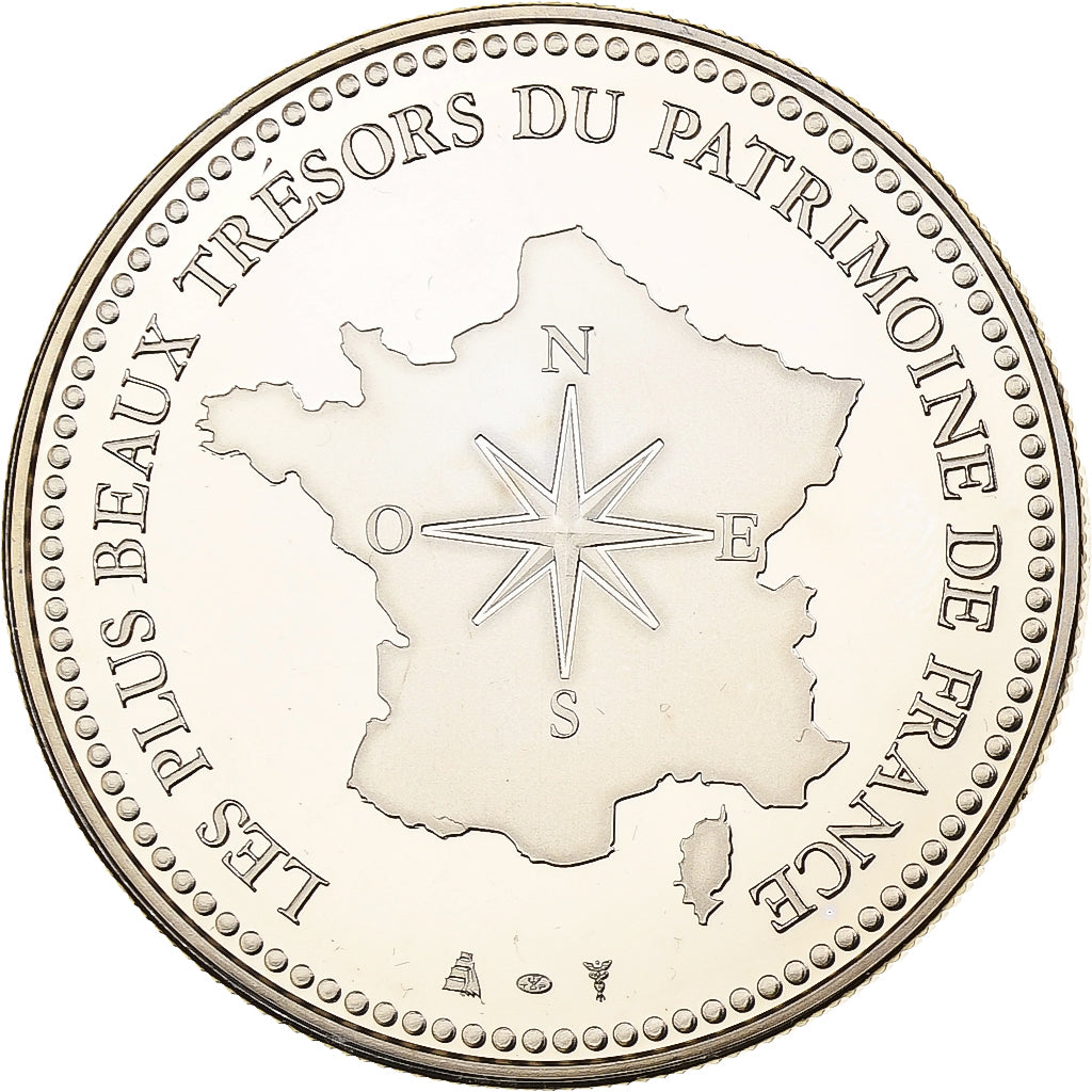 France, Medal, Trésors du Patrimoine, Hospices de Beaune, n.d., Copper-nickel
