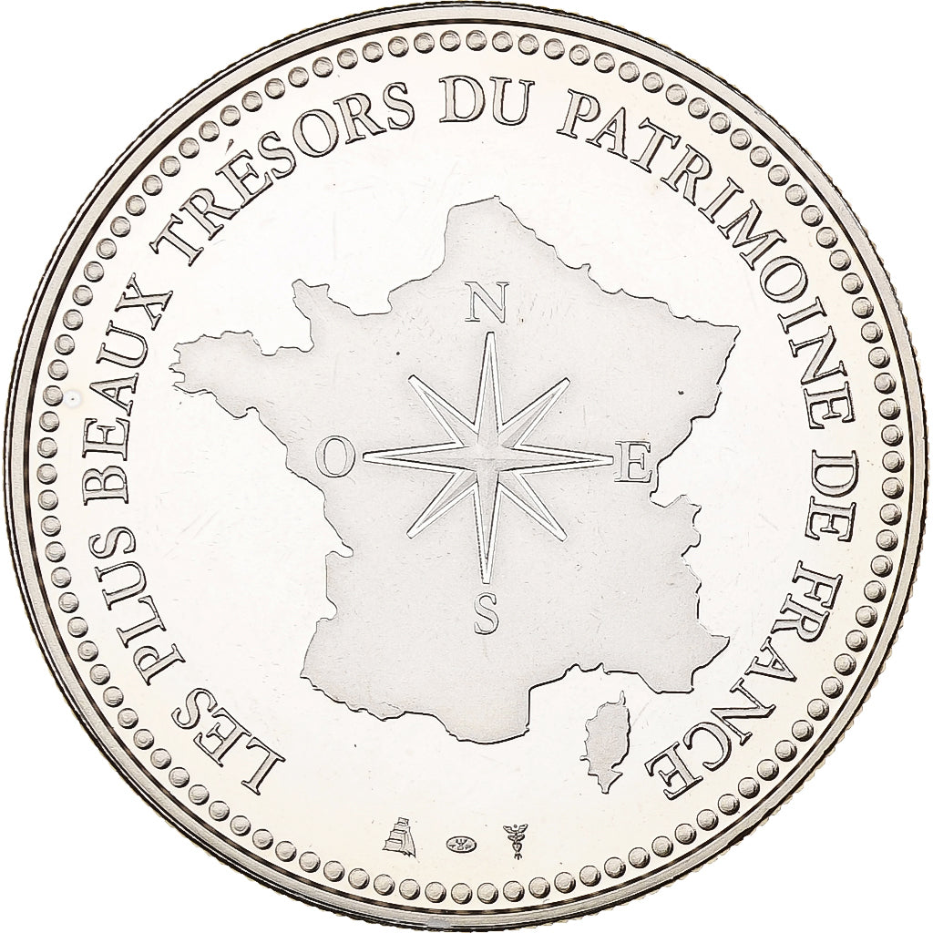 Francia, medaglia, Trésors du Patrimoine, Élysée, n.d., Rame-nichel, FDC