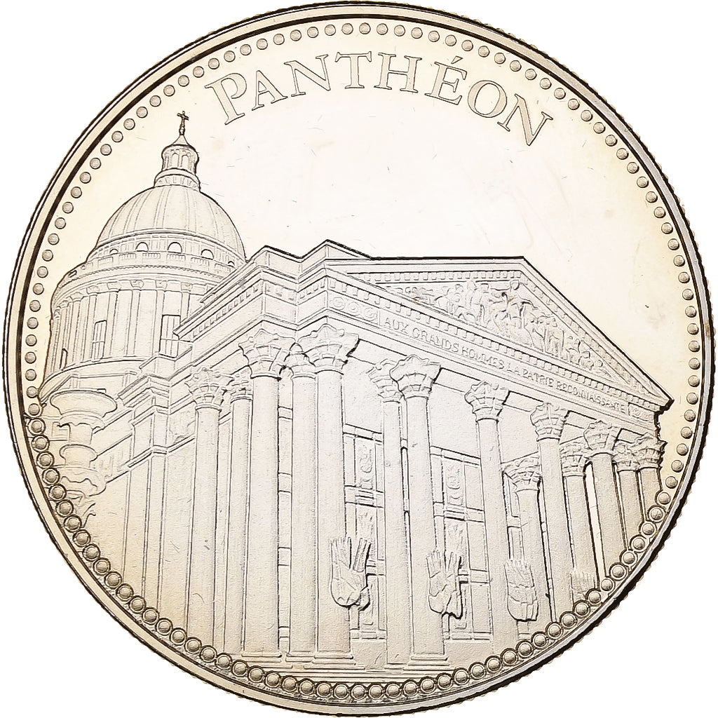 France, Medal, Trésors du Patrimoine, Panthéon, n.d., Copper-nickel, MS(65-70)