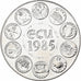 Francia, medaglia, Ecu Europa, 1985, Rame-nichel, FDC