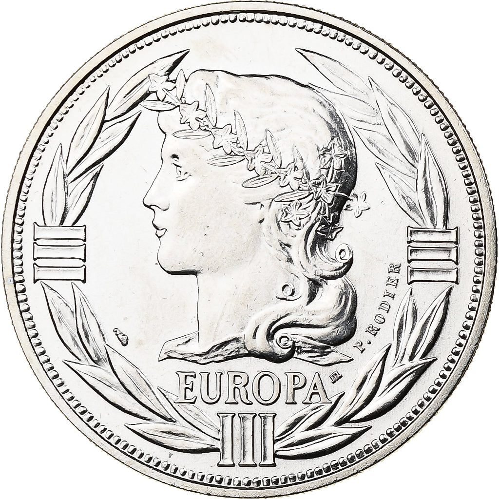 Francia, medaglia, Ecu Europa, 1985, Rame-nichel, FDC