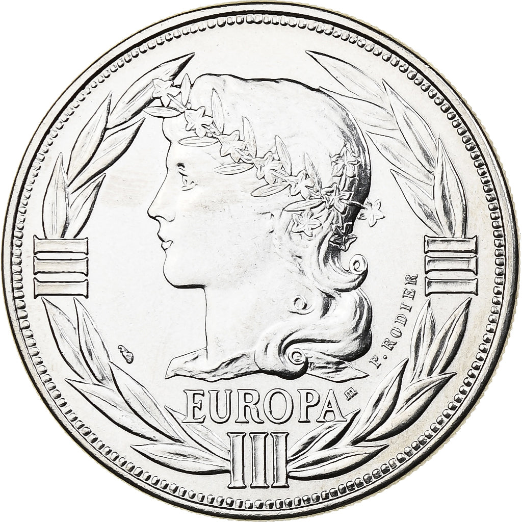 Francia, medaglia, Ecu Europa, 1988, Rame-nichel, FDC