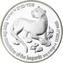 Israel, 2 New Sheqalim, Leopard, 1994, Proof, Silver, MS(65-70)