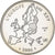 Francia, medaglia, L'Europe des XXV, 2006, Rame-nichel, FDC