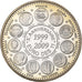 Francia, medaglia, L'Europe des XXVII, 10 Ans de l'Euro, 2009, Rame-nichel, FDC