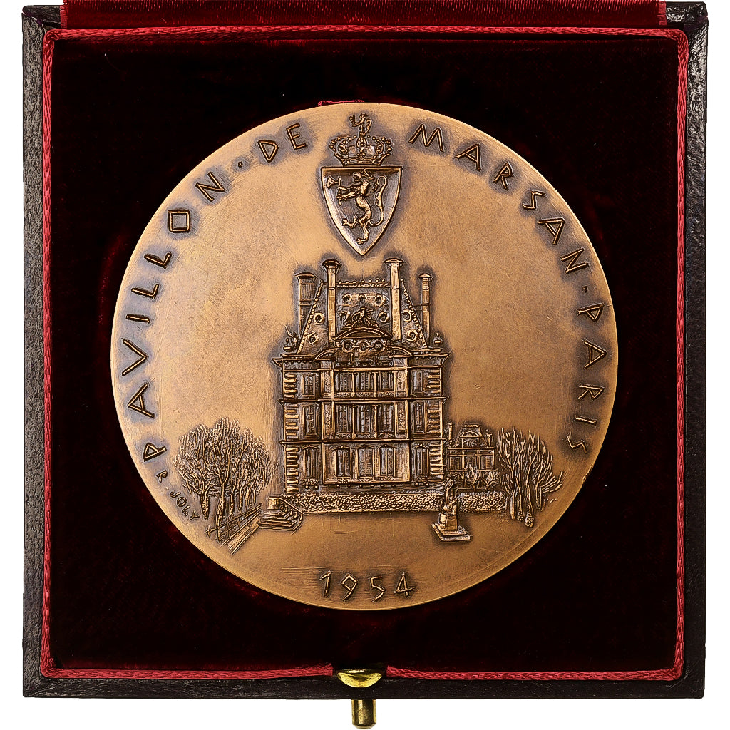 Frankreich, Medaille, Pavillon de Marsan, 1000 ans de tradition viking, 1954