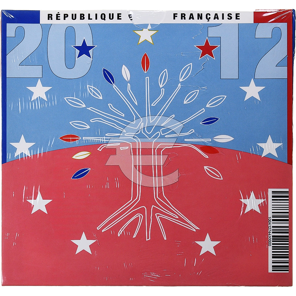 Francia, Coffret 1c. à 2€, BU, 2012, MDP, N.C., FDC