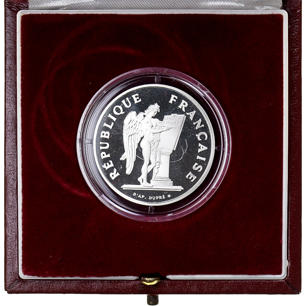 France, 100 Francs, Droits de l'Homme, 1989, MDP, BE, Argent, FDC
