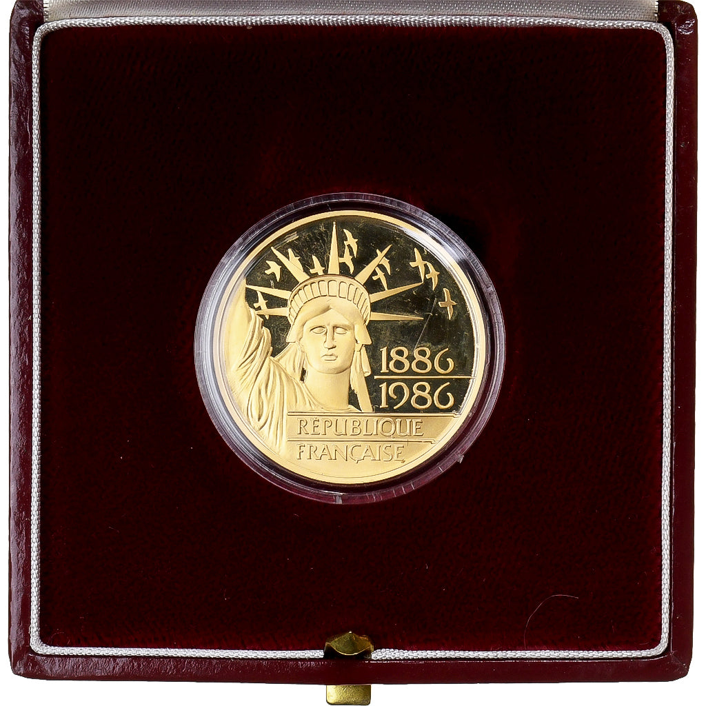 France, 100 Francs, Liberté, 1986, MDP, Proof, Gold, MS(65-70)