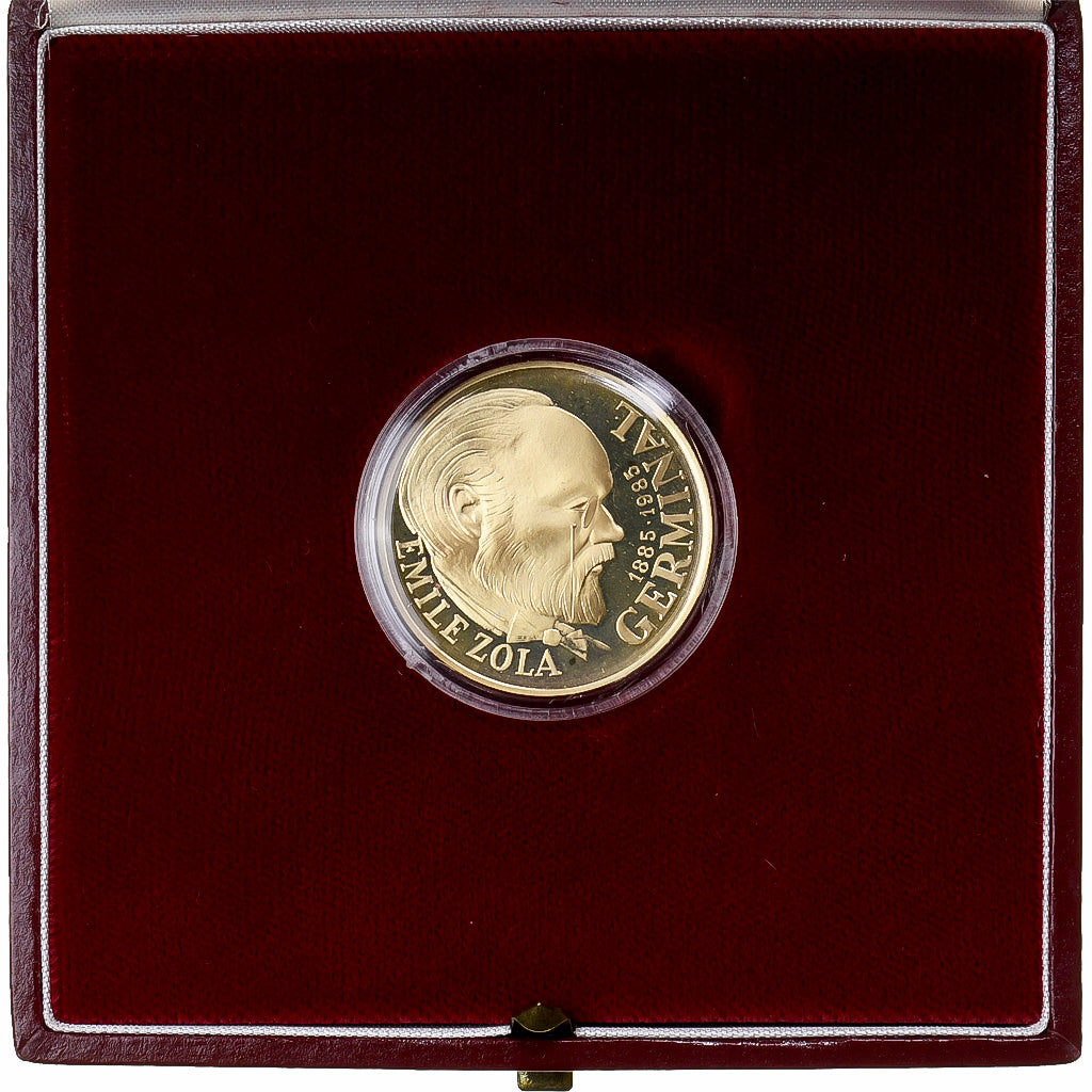 France, 100 Francs, Germinal, 1985, MDP, Proof, Gold, MS(65-70)