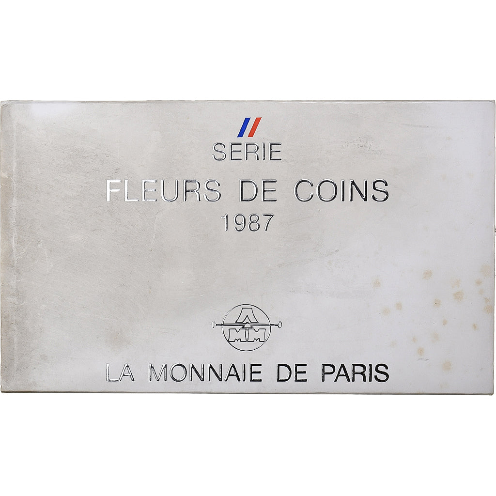 France, Coffret 1 c. à 100 frs., Série FDC, 1987, MDP, MS(65-70)