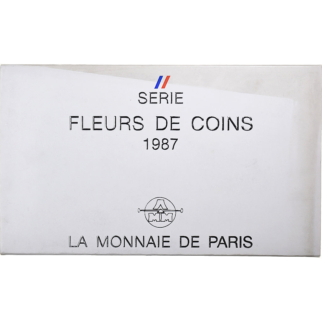 Francia, Coffret 1 c. à 100 frs., Série FDC, 1987, MDP, N.C., FDC