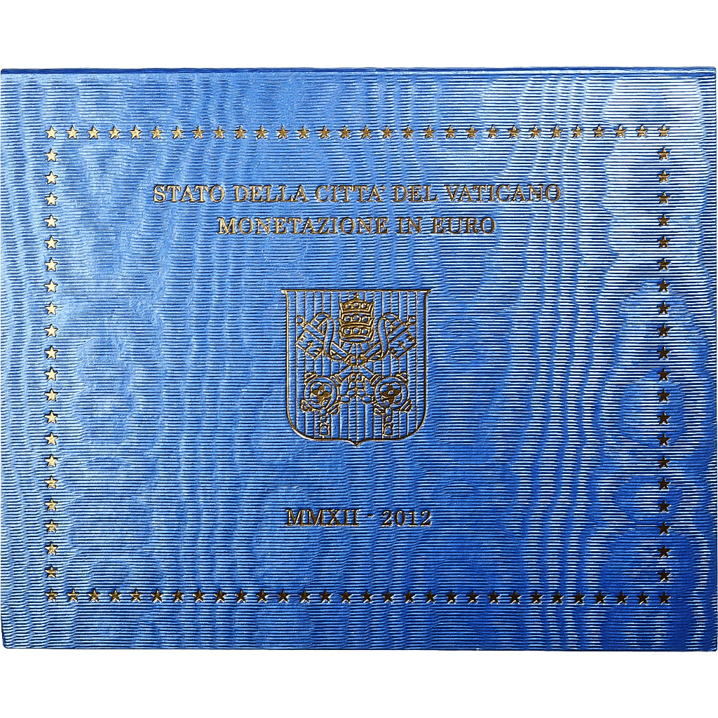 Vaticaan, Benedict XVI, Set 1 ct. - 2 Euro, 2012, Rome, n.v.t., FDC