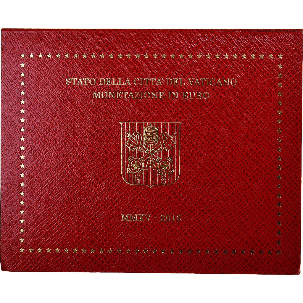 Vatican, Francis, Set 1 ct. - 2 Euro, 2015, Rome, MS(65-70)