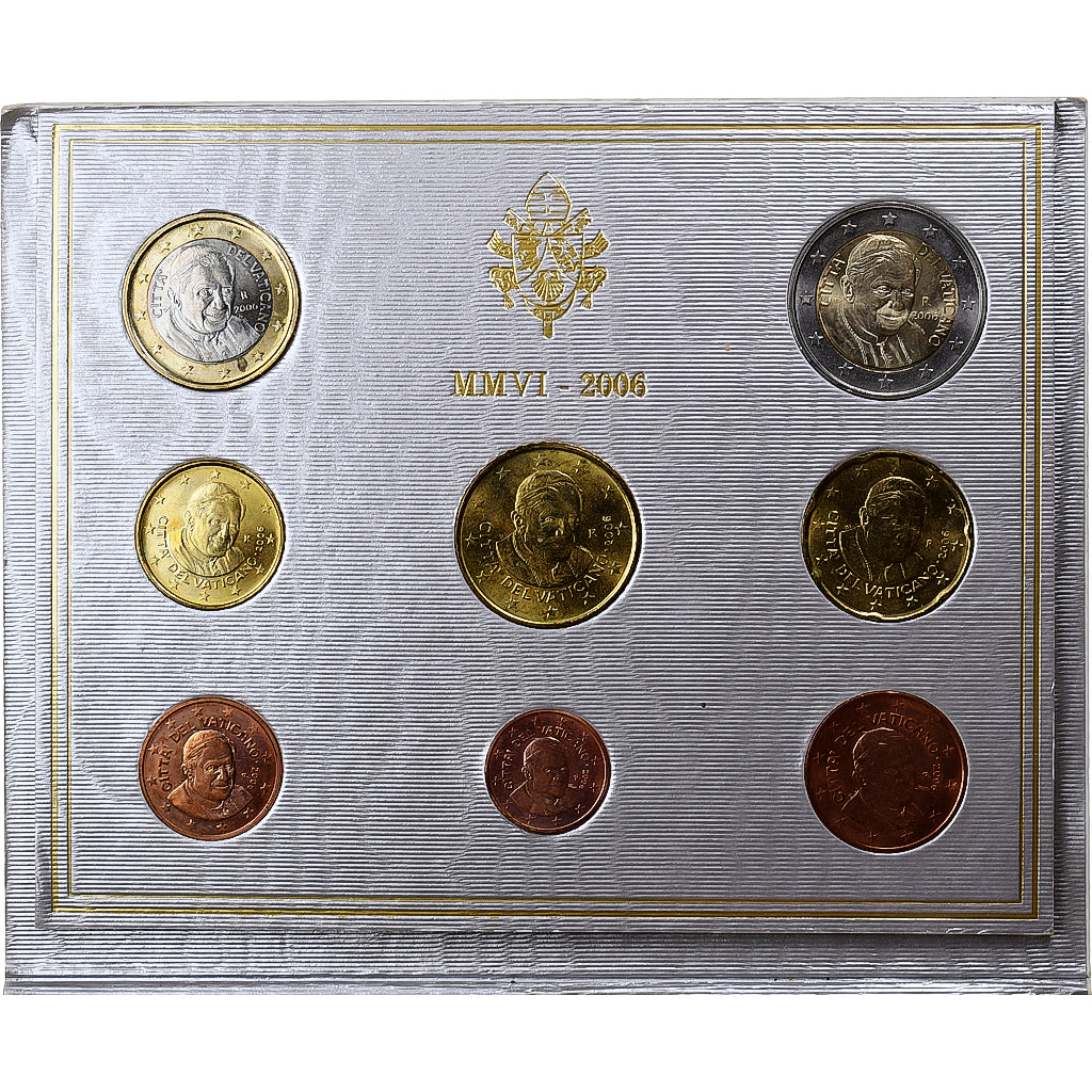 Vatican, John Paul II, Set 1 ct. - 2 Euro, 2006, Rome, MS(63)