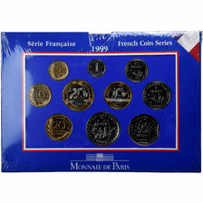 France, Coffret 1 c. à 20 frs., 1999, MDP, Série BU, FDC