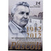 Italy, 2 Euro, Giovanni Pascoli, Coin Card. BU, 2012, Rome, Bi-Metallic
