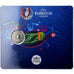Francja, 2 Euro, UEFA Euro 2016, Coin card, 2016, MDP, Bimetaliczny, MS(65-70)
