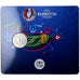 Francia, 2 Euro, UEFA Euro 2016, Coin card, 2016, MDP, Bimetálico, FDC