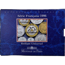 France, Coffret 1 c. à 20 frs., 1996, MDP, Série BU, MS(65-70)