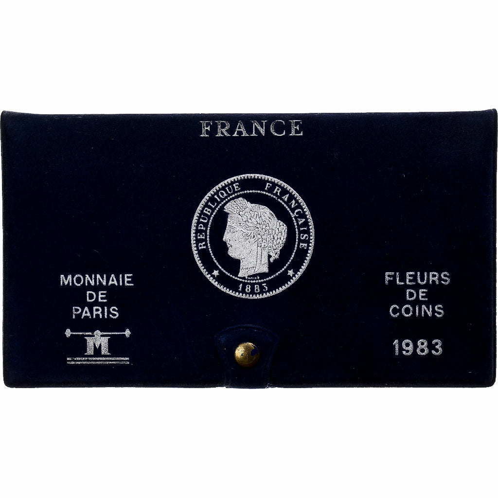 Francja, Coffret 1 c. à 100 frs., 1983, MDP, série FDC, ND, MS(65-70)