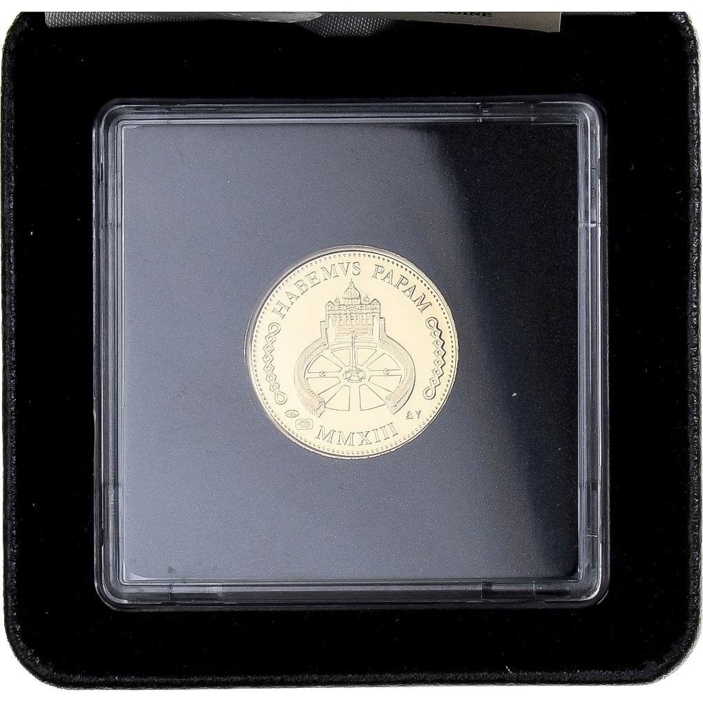 France, Medal, Le Pape François, n.d., Gold, Proof, MS(65-70)