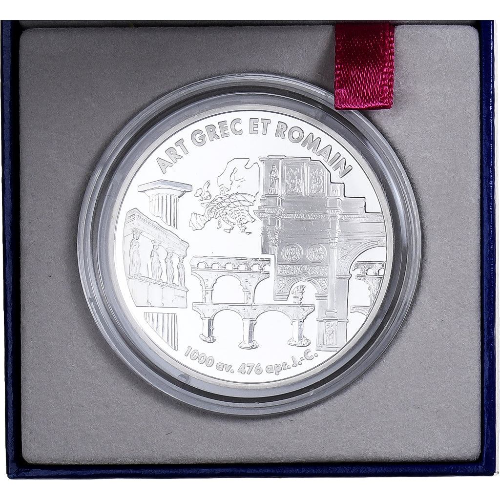 France, 6.55957 Francs, Art Grec et Romain, 1999, MDP, Proof, Silver, MS(65-70)