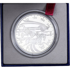 France, 10 Francs, Le Siècle de l'Automobile, 2000, MDP, Proof, Silver