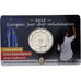 Belgium, 2 Euro, European Year for Development, Coin card, 2015, Brussels